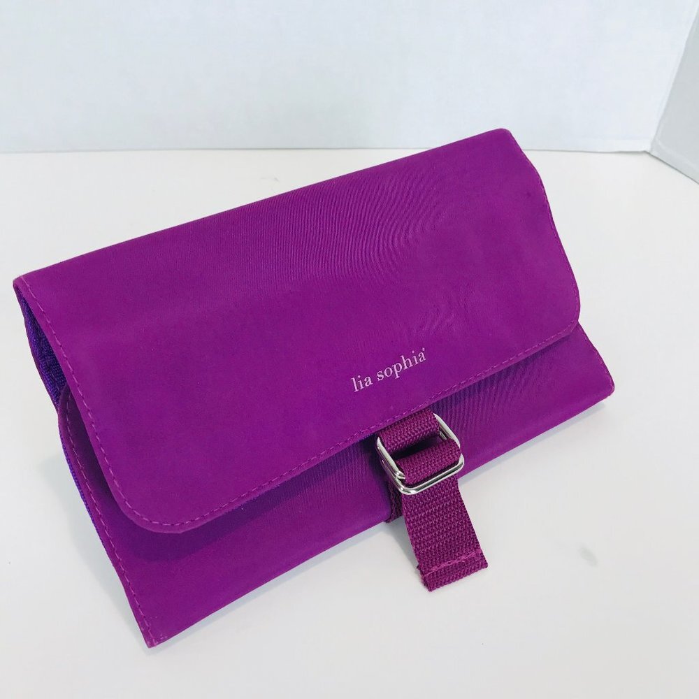 🌴 Lia Sophia jewelry travel tote